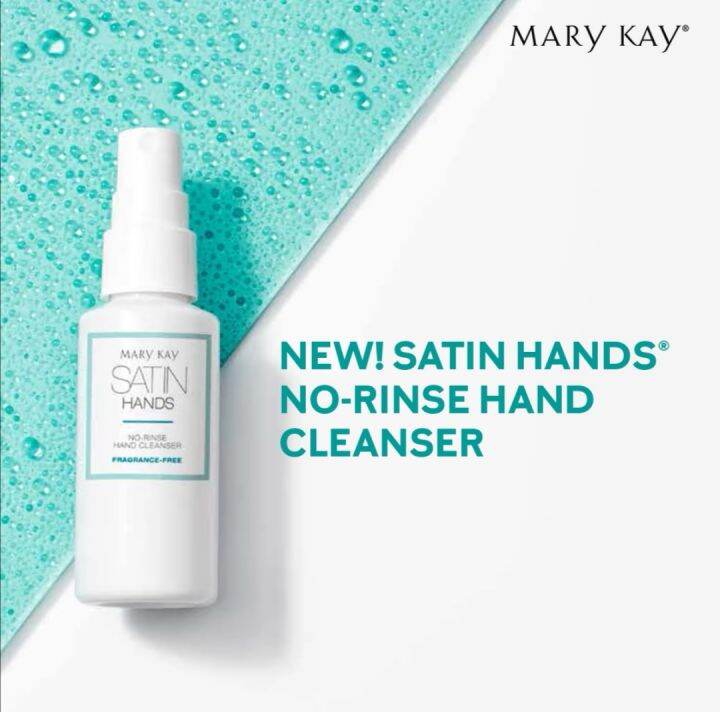 Mary Kay Satin Hand NoRinse Hand Cleanser 50ml(Exp Date July 2023