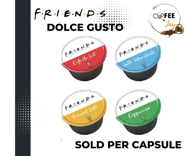 FRIENDS DOLCE GUSTO COMPATIBLE PODS SOLD PER PC/PAIR Lazada PH