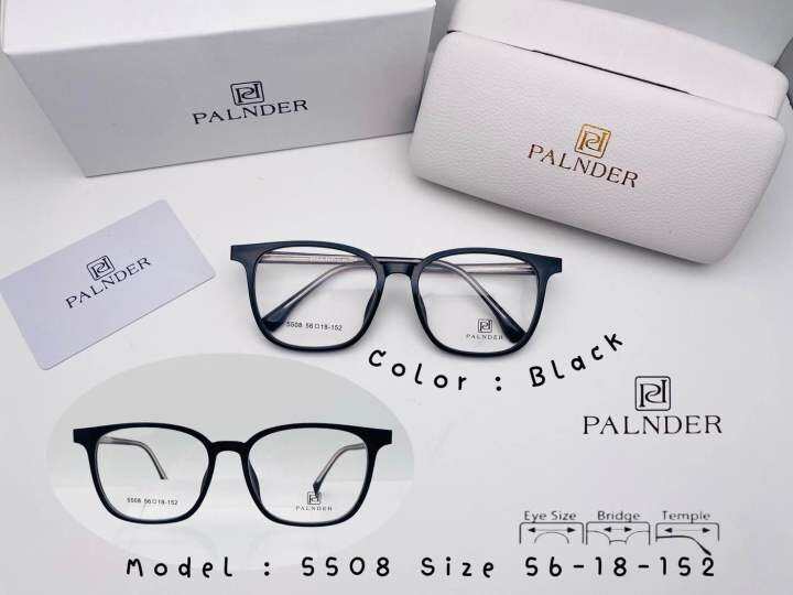 กรอบแว่น-acetate-แบรนด์-palnder-รุ่น-5508-พร้อมเลนส์กรองแสง-blueblock