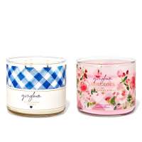 เทียนใหญ่ BATH &amp; BODY WORKS candle 3 wick Gingham ขนาด 411 g.