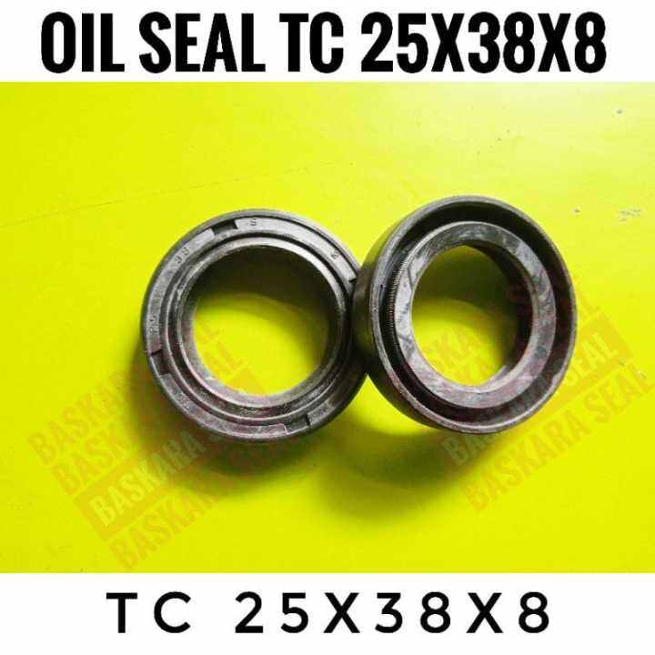 TC 25X54X10 GUARNIZIONE METRICA OLIO/POLVERE DOPPIA LABBRA 25mm X 54mm - Foto 4