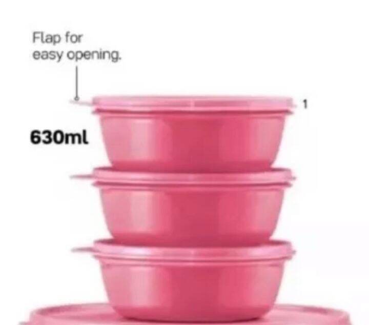 Tupperware Modular Bowl Ml L Lazada