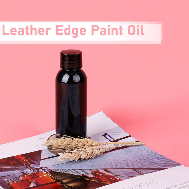 30ml Elastic Leather Edge Paint Oil Leather Highlights Edge Oil DIY