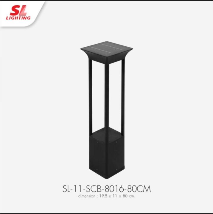 sl-11-scb-8016-80cm-solar-led-lighting-โคมไฟสนามโซล่าเซลล์-รุ่น-scb-8016-80cm-bollard-led-eye-protection-aluminium-die-cast-solar-lamp