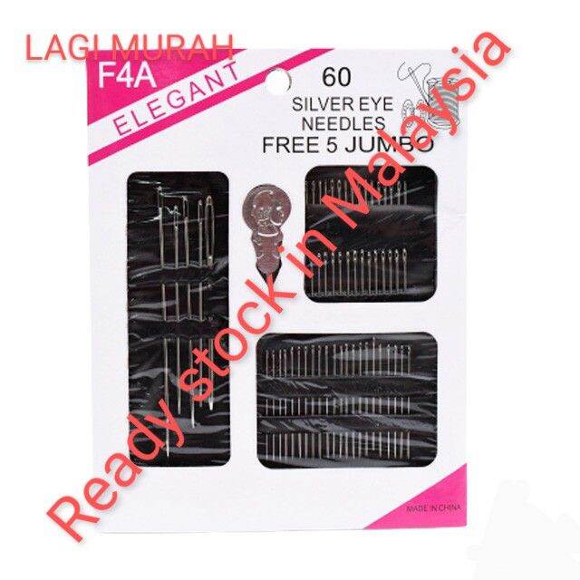 Sewing Needles and Threader Set Ready stock in Malaysia Lazada