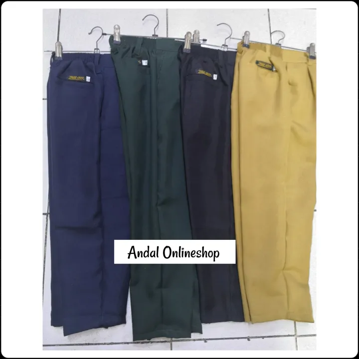 Pants school uniform back garter Katrina khaki and battle green Lazada PH