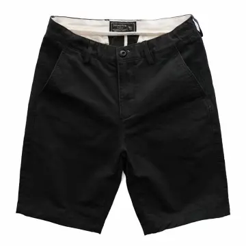 New Summer Men's Retro Business Casual Shorts Naples Straight High  Waist Shorts