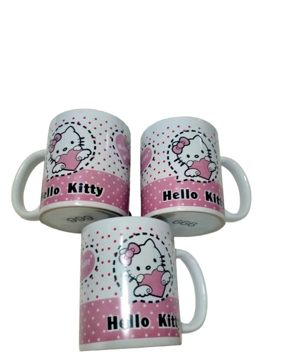 Ceramic Hello Kitty Mug 110z 3pcs | Lazada PH