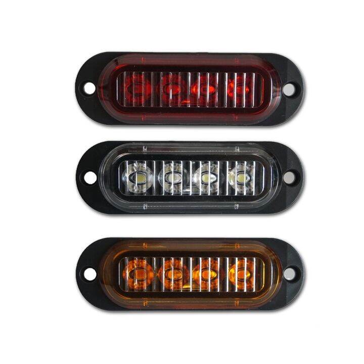 Truck 4LED Lens Edge Light 1224V Truck Marker Light Lazada PH
