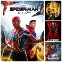 DVD หนังมาร์เวลใหม่ ☆Spider-ManNoWayHome☆Shang-Chi☆Eternals☆BlackWidow - มัดรวม 4 เรื่องดัง #แพ็คสุดคุ้ม (ดูพากย์ไทยได้-ซับไทยได้)