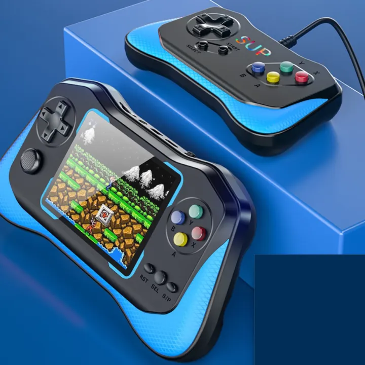 Sup Q12 arcade video games handheld console dual controller HD fun game