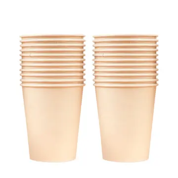 50 Pcs Bamboo Fiber Office Disposable Cups Coffee Cup Thick Milk