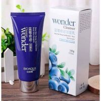 Wonder Cleanser โฟมล้างหน้า ทับทิม บลูเบอรี่ โฟมทำความสะอาดผิวหน้า สบู่ล้างหน้า สบู่เหลวล้างหน้า