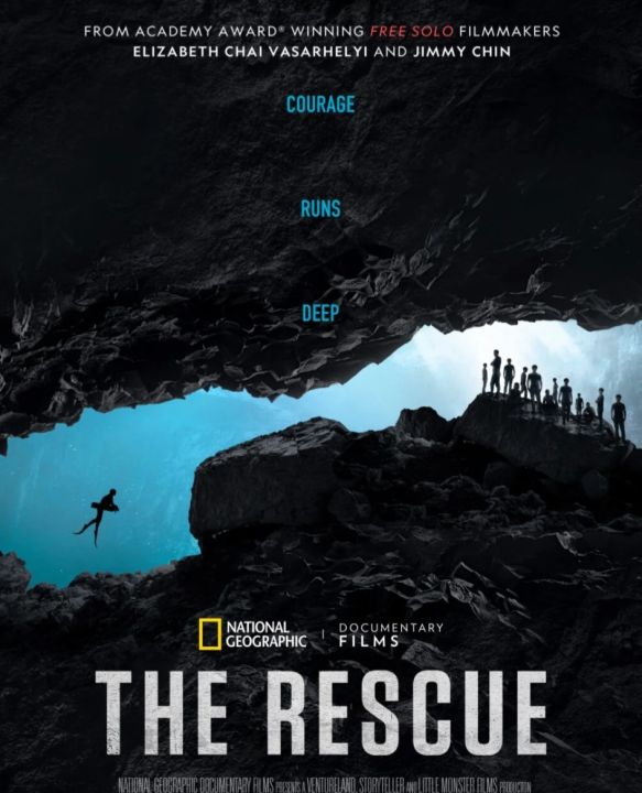DVD The Rescue กู้ภัยถ้ำหลวง : 2021 #หนังฝรั่ง - สารคดี ทริลเลอร์ ดราม่า (ดูพากย์ไทยได้-ซับไทยได้)