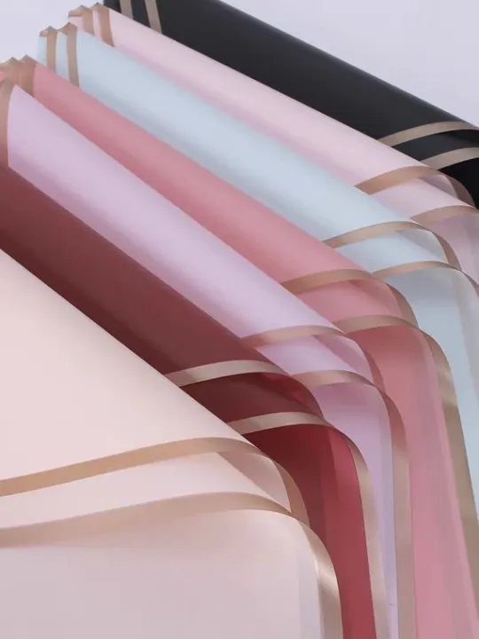 BOUQUET WRAPPING PAPER / WATERPROOF PLASTIC WRAPPING PAPER Lazada