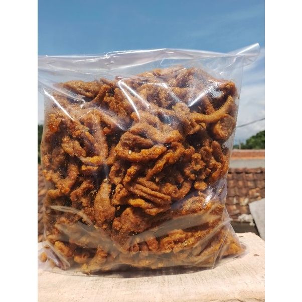 Usus Ayam Crispy Pedas Daun Jeruk 1 Kg Lazada Indonesia