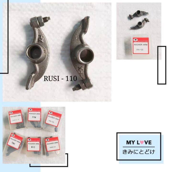 ROCKER ARM XRM / TMX / MIO/ GY6125 / FURY125 / SKYDRIVE125 / RUSI