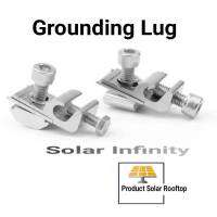 Grounding Lug คลิปล็อกยึดสายกราวน์ อุปกรณ์ติดตั้ง Solar cell