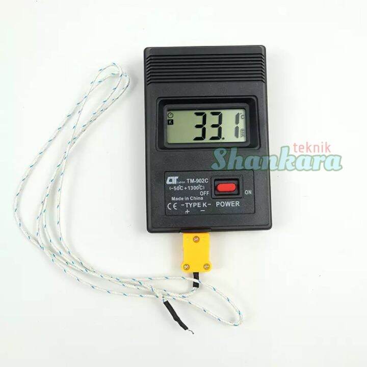 TM-902C Digital thermometer include sensor type-K -50C ~ 1300C ...