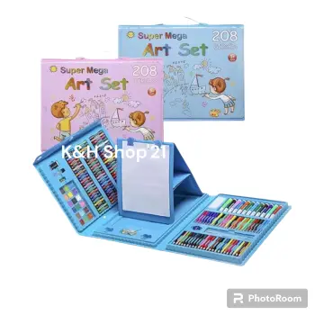 NEW!! 168 PCS Kids Super Mega ART Coloring Set
