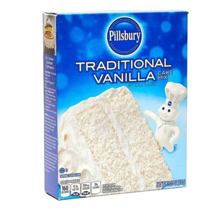 Pillsbury Traditional Vanilla Cake Mix 432g Lazada PH