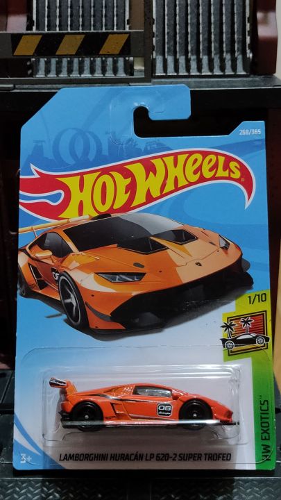 Hot Wheels Lamborghini Huracan LP 620-2 Super Trofeo (Exotics) 1:64 ...