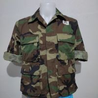 [P17]เสื้อทหาร?? U.S. Army Woodland อก40