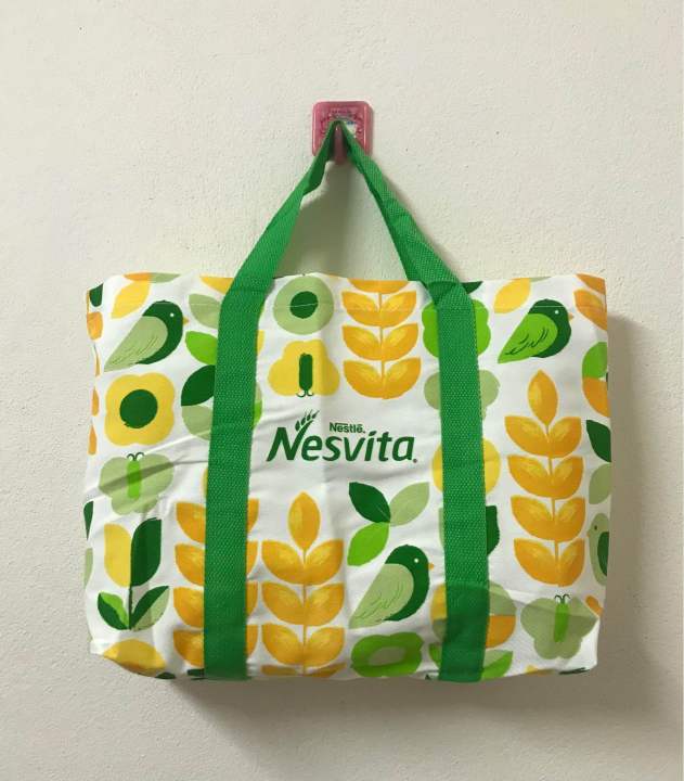 กระเป๋าผ้าช็อปปิ้ง-nesvita-ขนาด-40x26x9-cm