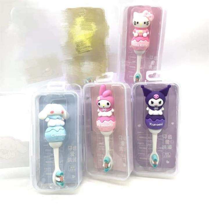 Toothbrush Kids Sanrio Characters Kuromi Cinnamoroll My Melody Hello ...