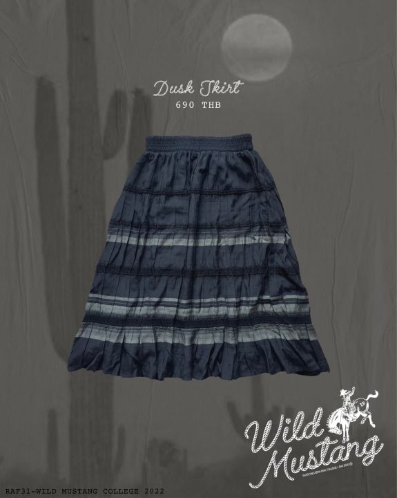 raf31-dawn-amp-dusk-skirt-กระโปรง-กระโปรงยาว-กระโปรงโบฮีเมี่ยน-กระโปรงคาวบอย-กระโปรงผู้ชาย-กระโปรงunisex