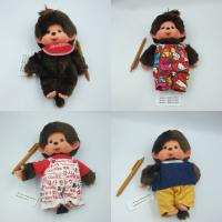 ตุ๊กตา Monchhichi ไซส์ M 25 cm ป้ายไม่ห้อย ของแท้จากญี่ปุ่น