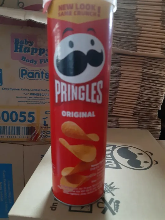 Pringles Original 107gr Snack Kripik Kentang Lazada Indonesia