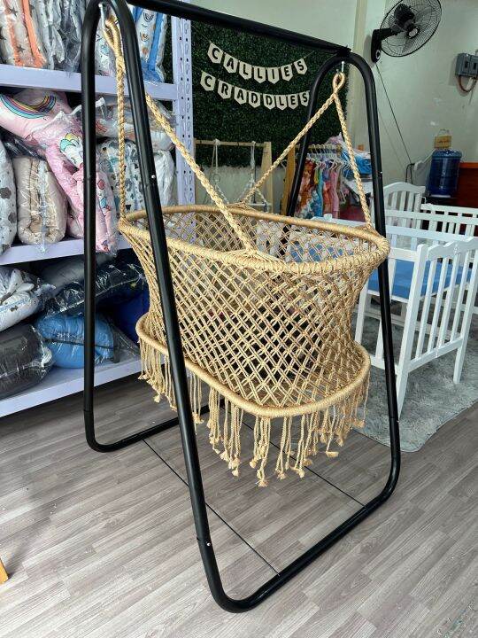 Masinsin duyan with free metal stand & adult duyan Lazada PH