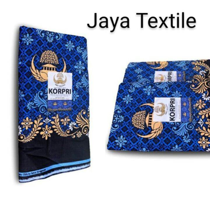 Kain Batik KORPRI Terbaru, Batik korpri bahan katun lembut | Lazada