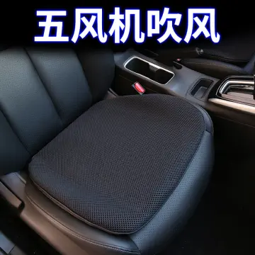 Ventilated Seat Cushion with USB Port Breathable Air Flow Cooling