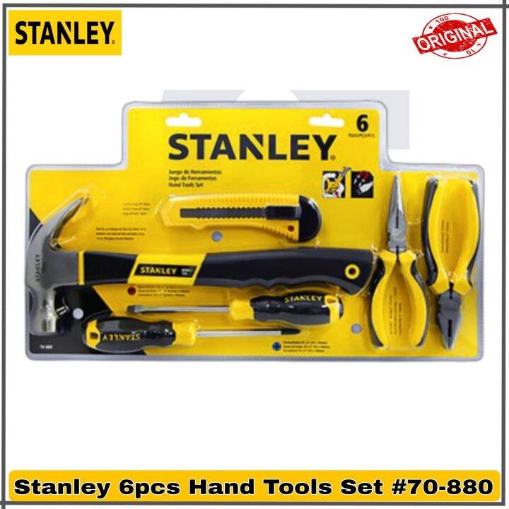 Stanley 6 pcs Hand Tools Set 70880 Lazada PH