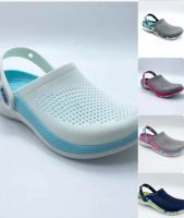 Crocs LiteRide Clog รองเท้าคร็อคส์รุ่นฮิตได้ทั้งชายหญิงรองเท้าแตะ Crocs ผลิตจากยางอย่างดีนิ่มเบาไม่ลื่นใส่สะอาดเท้า