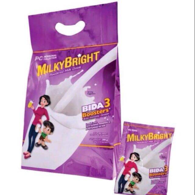 MILKYBRIGHT POWDERED MILK DRINK 24gx12sachets Lazada PH