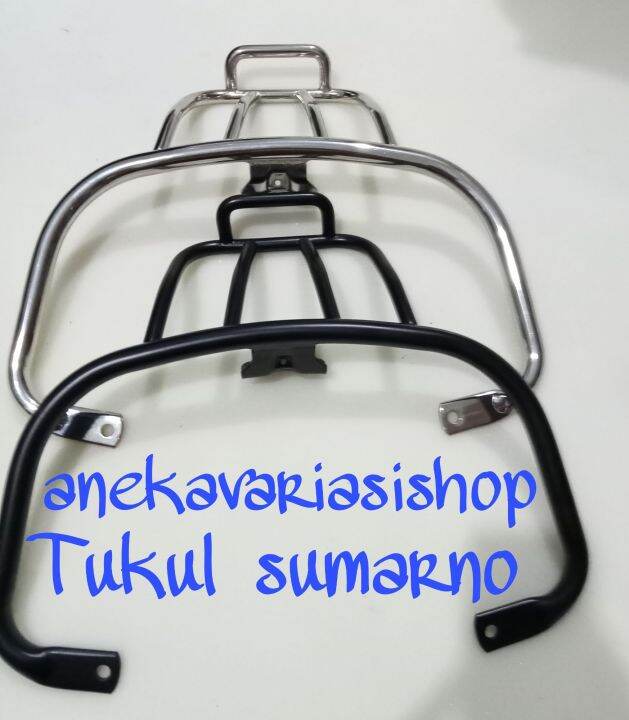 Behel Vespa Rearrack Vespa Lx S Lxv Dan S New Aksesoris Vespa Lazada Indonesia