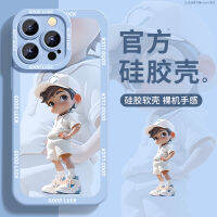 Raymin เคสป้องกันเหมาะสำหรับแอปเปิ้ล14PROMAX ชายและหญิง XR ใหม่หุ้มกล้องแบบเต็ม iphone12ความรู้สึกระดับไฮเอนด์11PLUS ซิลิโคนเหลว13มินิสร้างสรรค์ XS เคสโทรศัพท์ที่มีบุคลิกภาพ