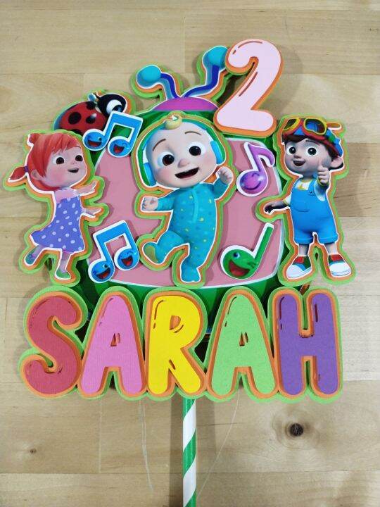 COCOMELON 3D Cake Topper | Lazada