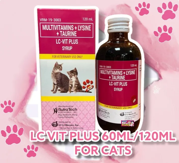 LC VIT PLUS FOR CATS 60 ML & 120ML Lazada PH