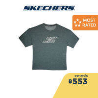 Skechers สเก็ตเชอร์ส เสื้อยืดออกกำลังกายผู้หญิง Women Training Tee Apparel - SP123W041-SGRN