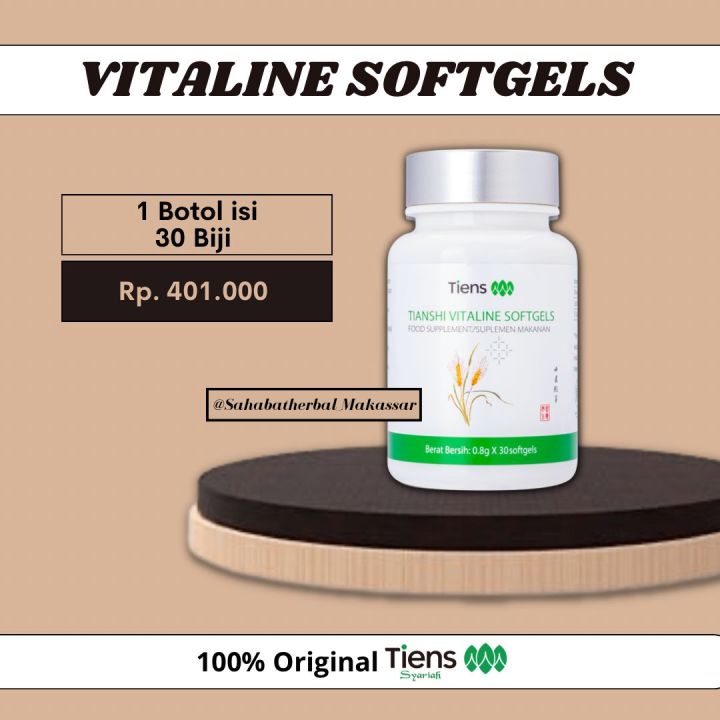 VITALINE SOFTGEL TIENS | Lazada Indonesia