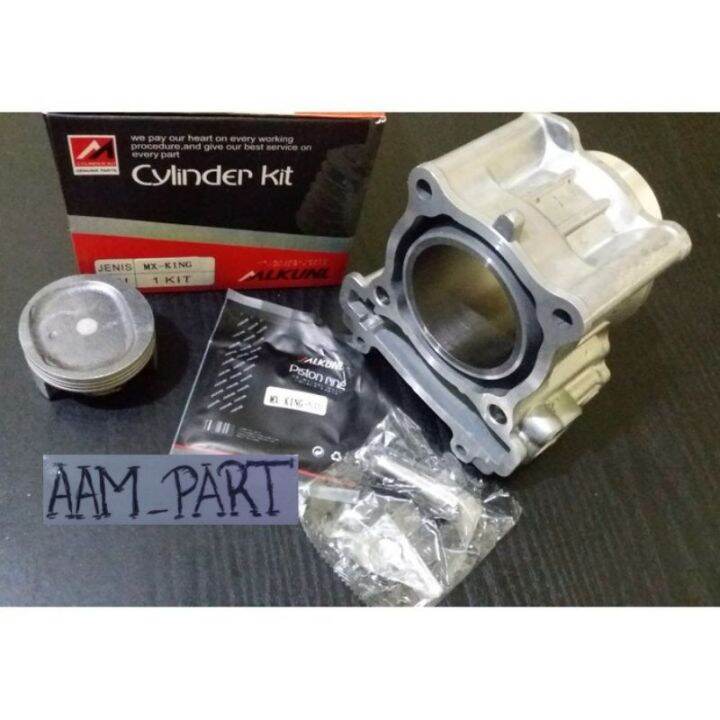 Blok Seher Cylinder Blok Komplit Boring Set Mx King Piston Ring Seher Pen Pison Klip Assy Mikuni