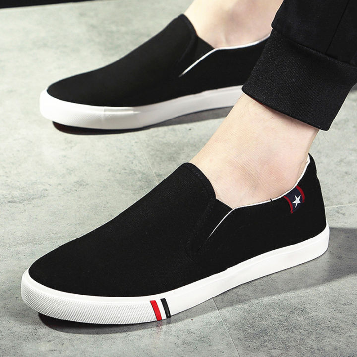 taobao-รองเท้าผ้าใบระบายอากาศ-รองเท้าผ้าไซส์ใหญ่แบบสวมเท้าสำหรับคนขี้เกียจ-เบอร์38