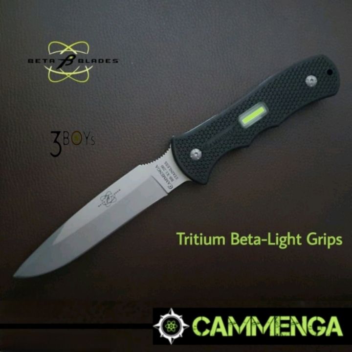 มีด-cammenga-รุ่น-beta-blades-มีดเล่มแรกในโลกที่ฝังแท่งเรืองแสง-tritium-แข็งแรง-ทนทาน-ผลิตใน-u-s-a