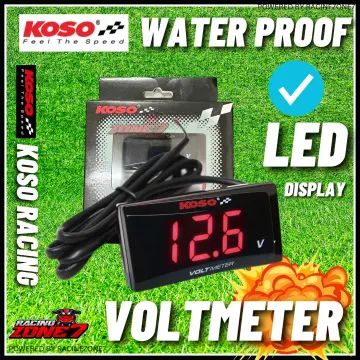 Buy Volt Meter Motorcycle Water Proof online