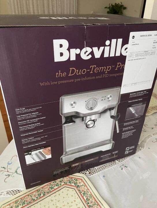 Breville DuoTemp Pro Coffee Machine Lazada PH