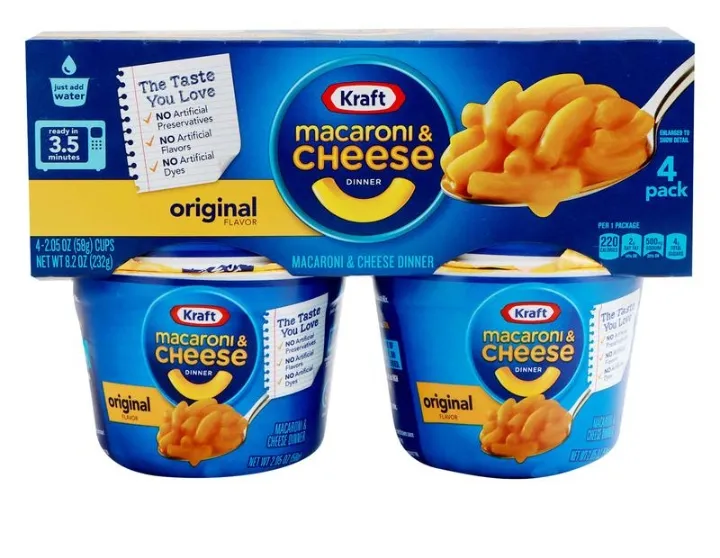 Kraft Macaroni & Cheeze Dinner Original 58g x 4pcs | Lazada PH